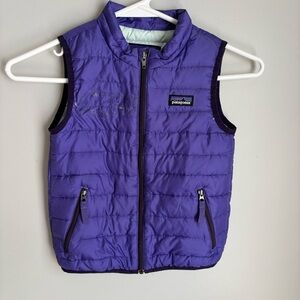 Patagonia baby down sweater vest size 3T